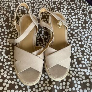 JCrew platform espadrille sandals